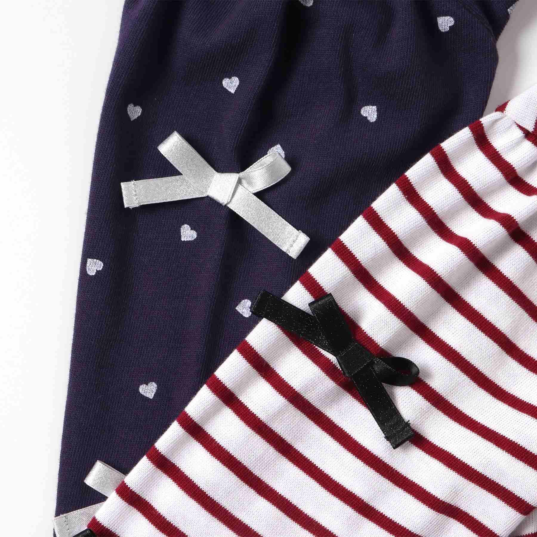 アプレ レ クール apres les cours スカラップリボンTシャツ
