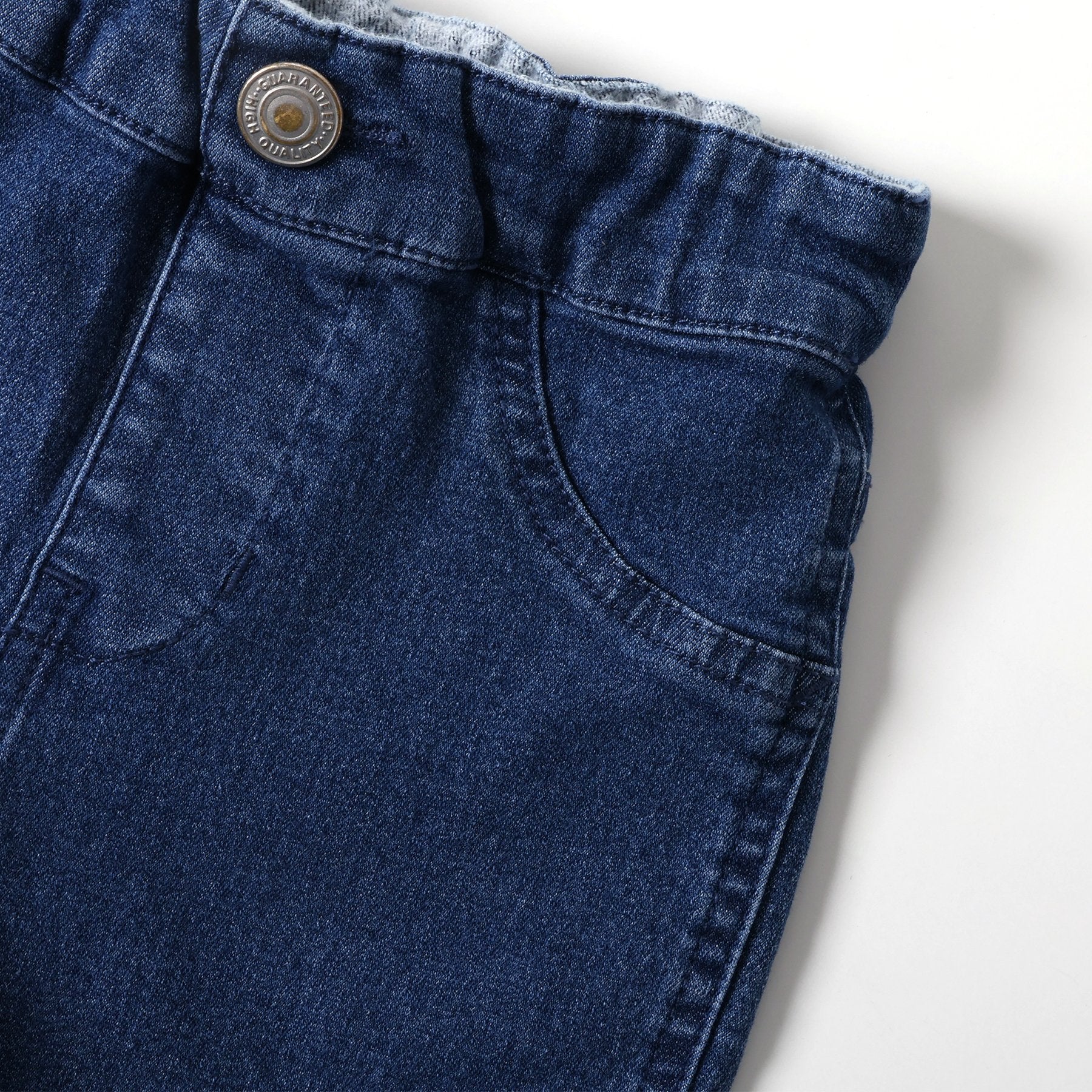 アプレ レ クール apres les cours 裏起毛スキニーパンツ｜7days Style pants  10分丈 （デニム） デニム