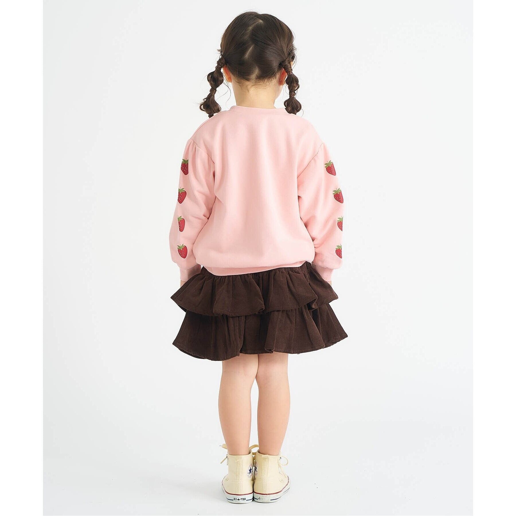 アプレ レ クール apres les cours WEB限定 袖モチーフトレーナー/7days Style （ラベンダー） ラベンダー