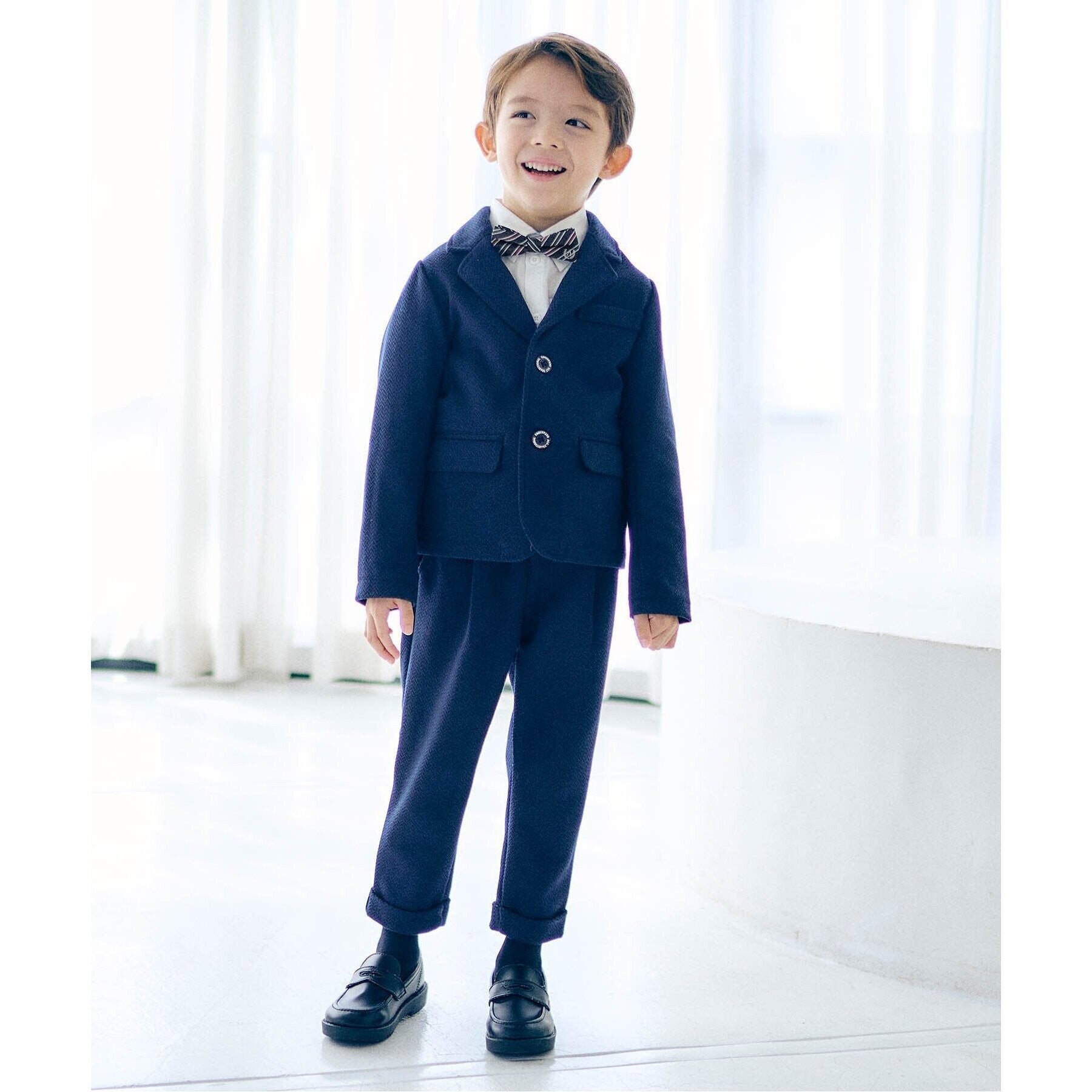 アプレ レ クール apres les cours フォーマル蝶ネクタイ （ドット柄） ドット柄