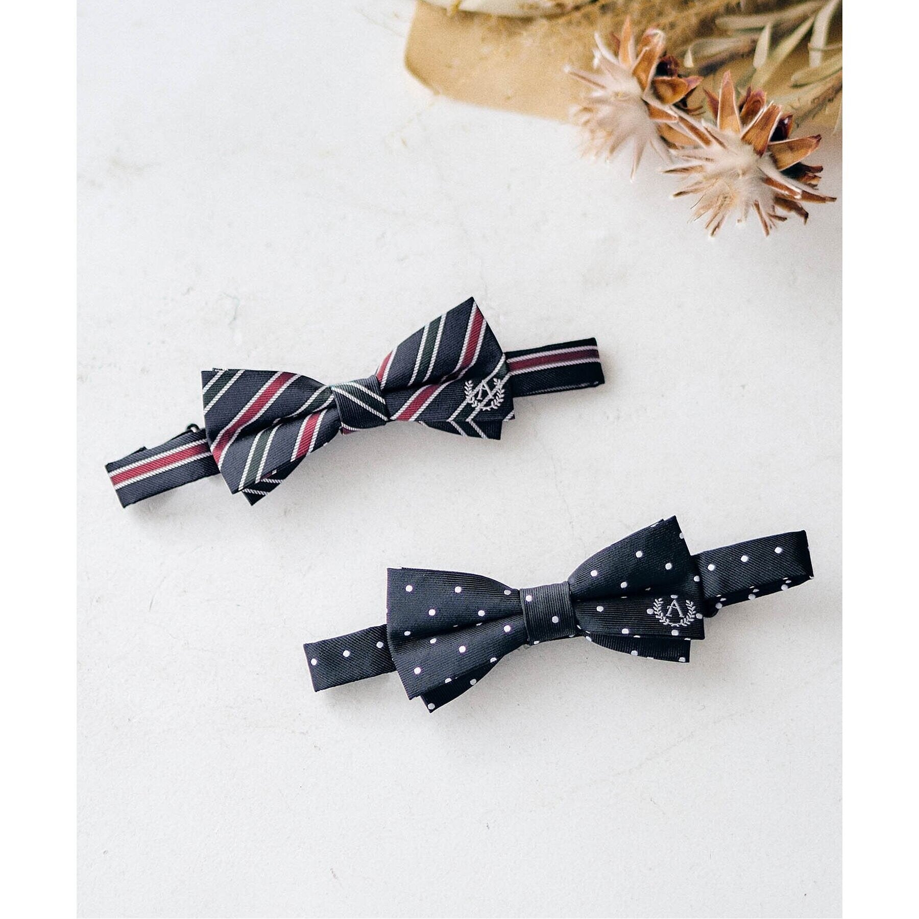 アプレ レ クール apres les cours フォーマル蝶ネクタイ （ドット柄） ドット柄