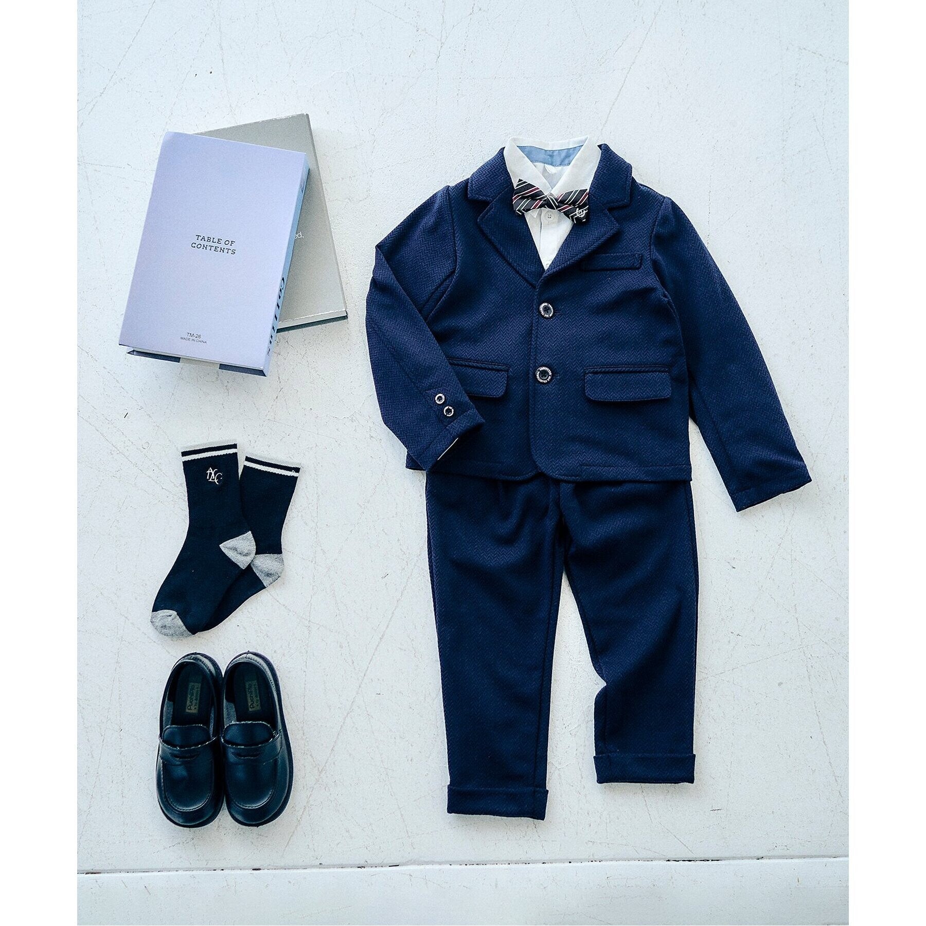 アプレ レ クール apres les cours フォーマル蝶ネクタイ （ドット柄） ドット柄