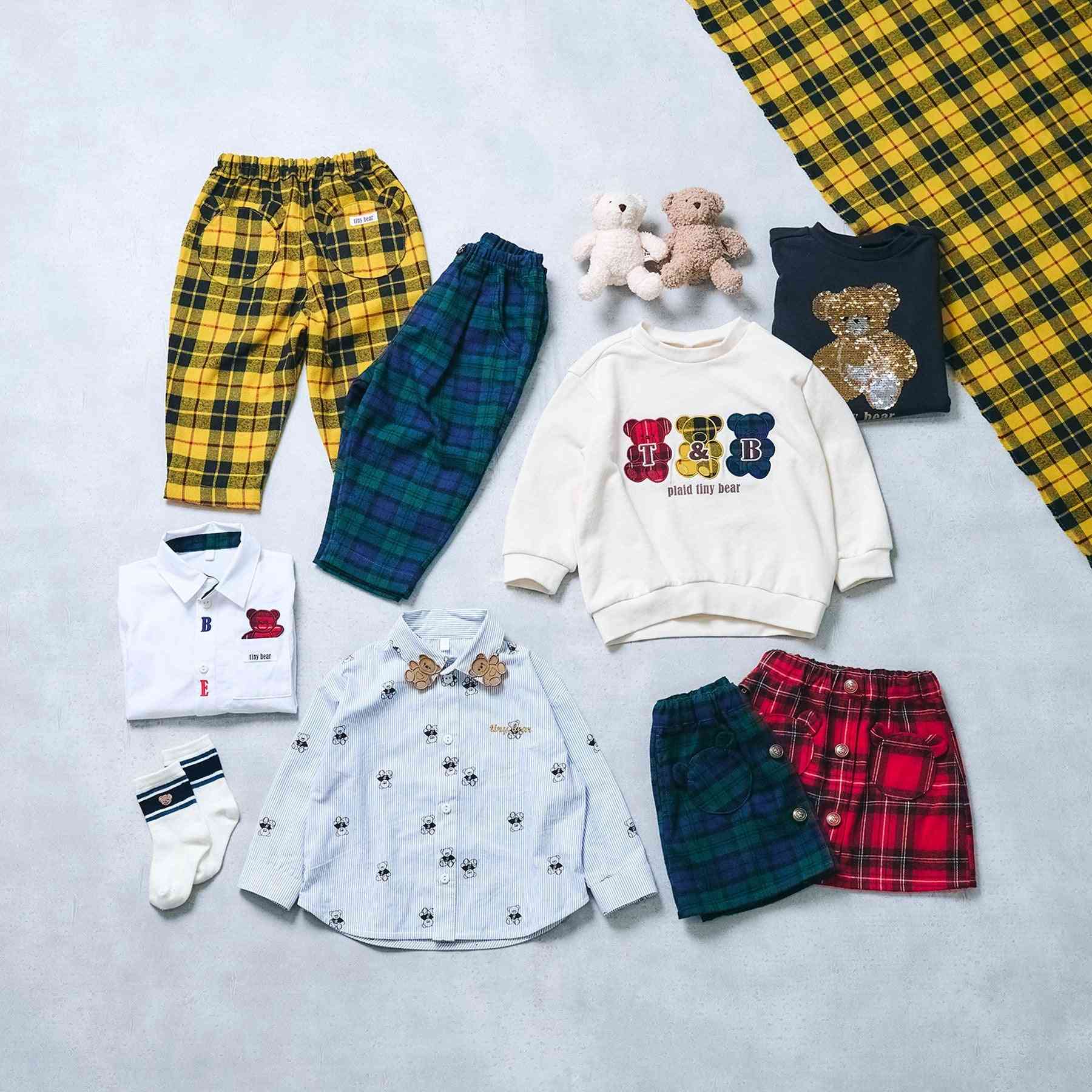 アプレ レ クール apres les cours tiny bear アソートソックス