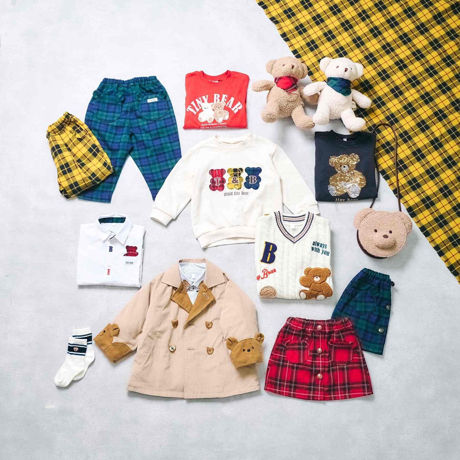 アプレ レ クール apres les cours tiny bear アソートソックス