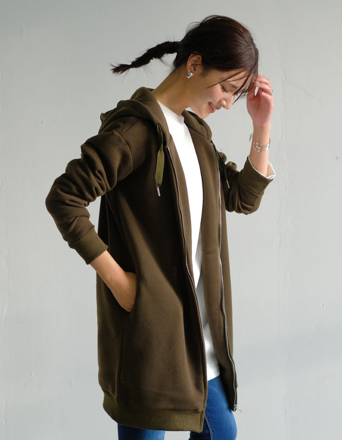 Aqua Garage aquagarage fleece hoodie for women zip-up hoodie