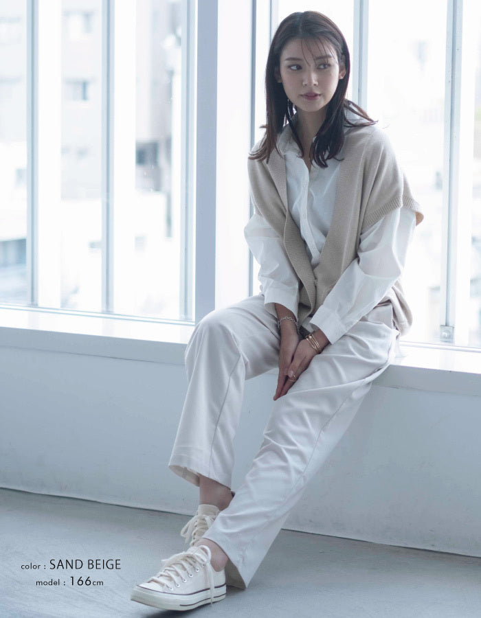 アクアガレージ aquagarage ニットベストカーディガン セーター