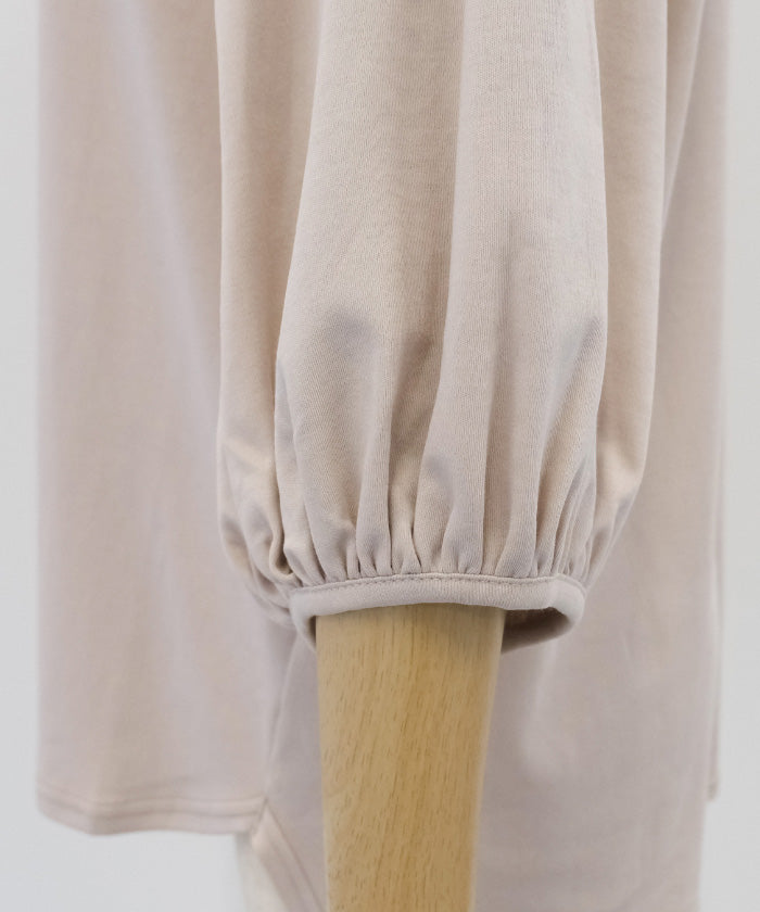 アクアガレージ aquagarage ボリューム袖カットソー レディース 春 夏 秋 （ピンク） ピンク