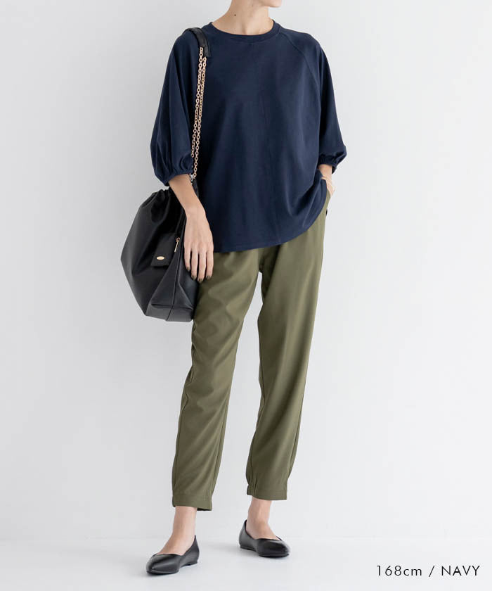 アクアガレージ aquagarage ボリューム袖カットソー レディース 春 夏 秋 （ピンク） ピンク