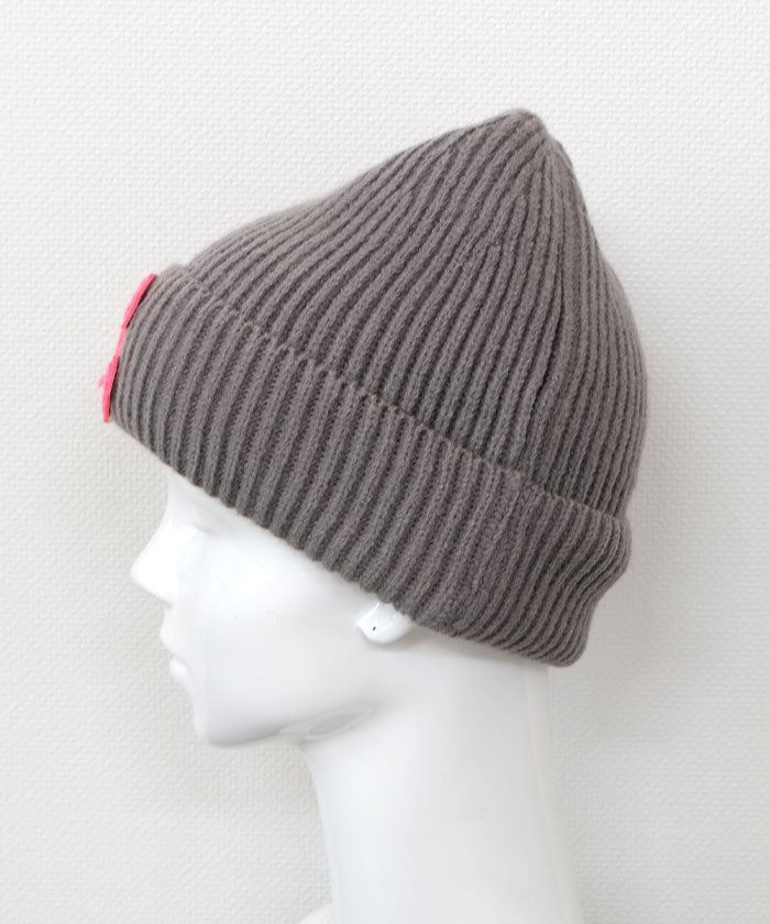 アクアガレージ aquagarage Cロゴニット帽 レディース 春 秋 冬  | アクアガレージ aquagarage （ブラック） ブラック