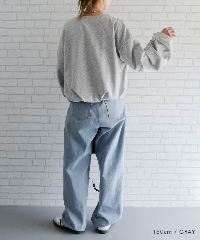 アクアガレージ aquagarage 袖タックバルーントップス 秋 冬 M  レディース | アクアガレージ aquagarage （ブラック） ブラック