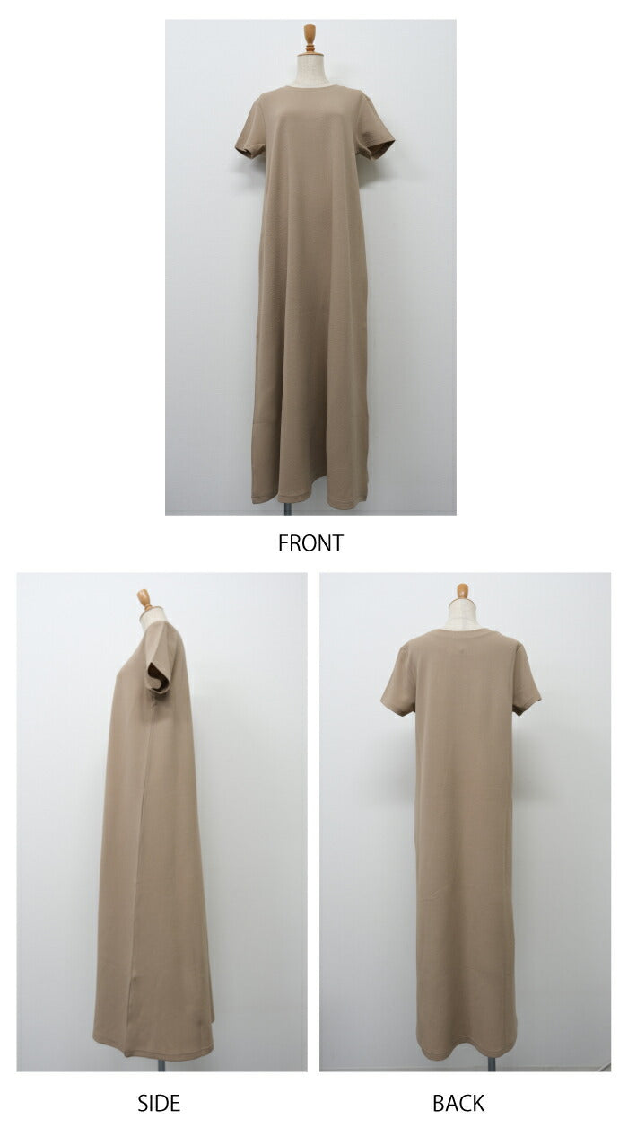 アクアガレージ aquagarage エンボス加工ワンピース ワンピ