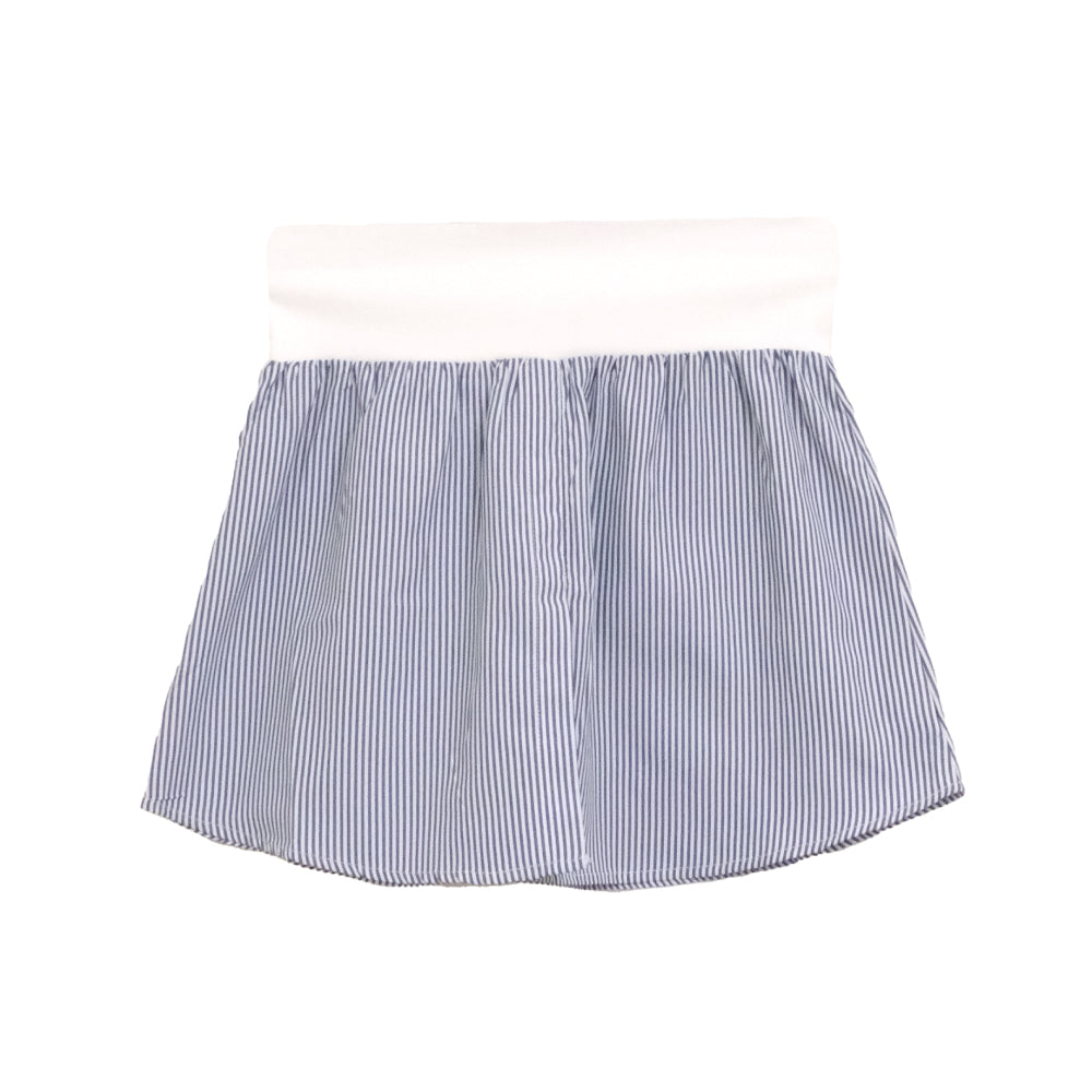 アクアガレージ aquagarage シャツ生地のレイヤード付け裾