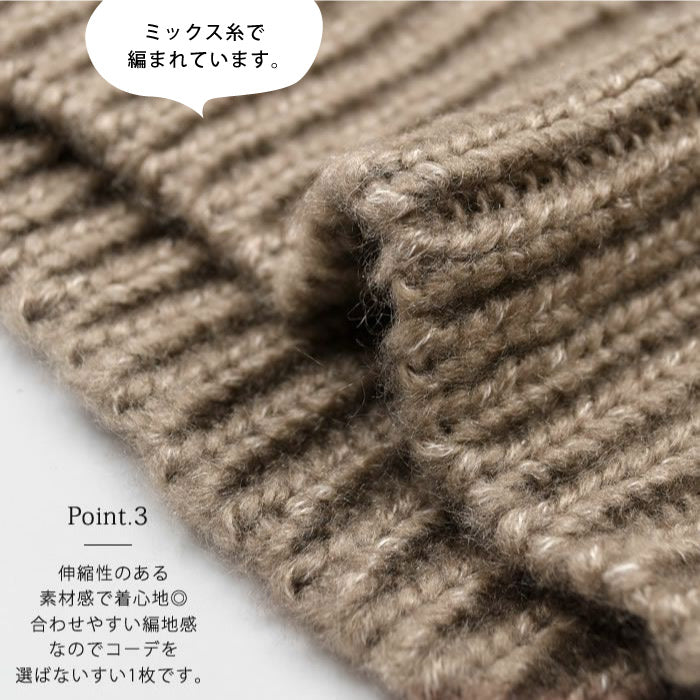 Aqua Garage aquagarage cable knit knit off turtleneck cable knit