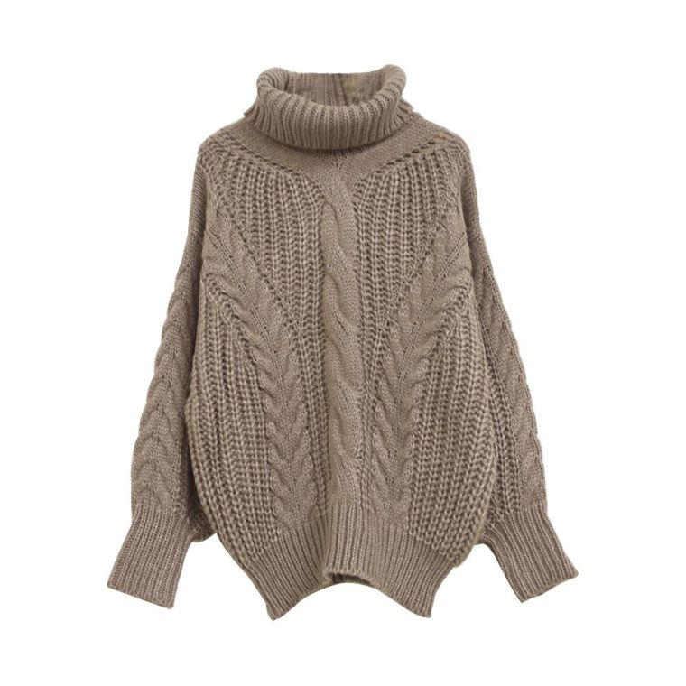 Aqua Garage aquagarage cable knit knit off turtleneck cable knit