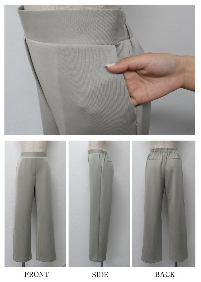 Aqua Garage aquagarage Wide pants Office wear Suits