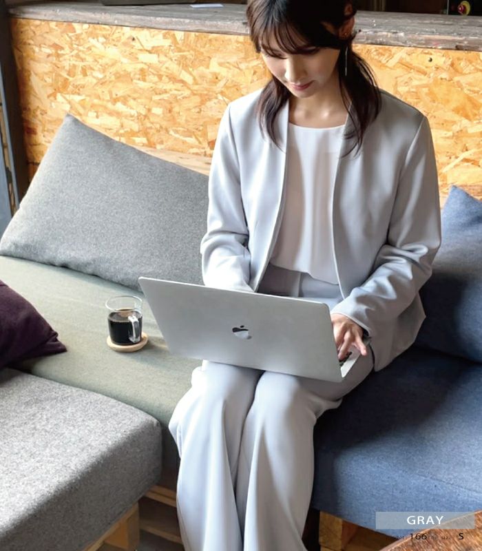Aqua Garage aquagarage Wide pants Office wear Suits
