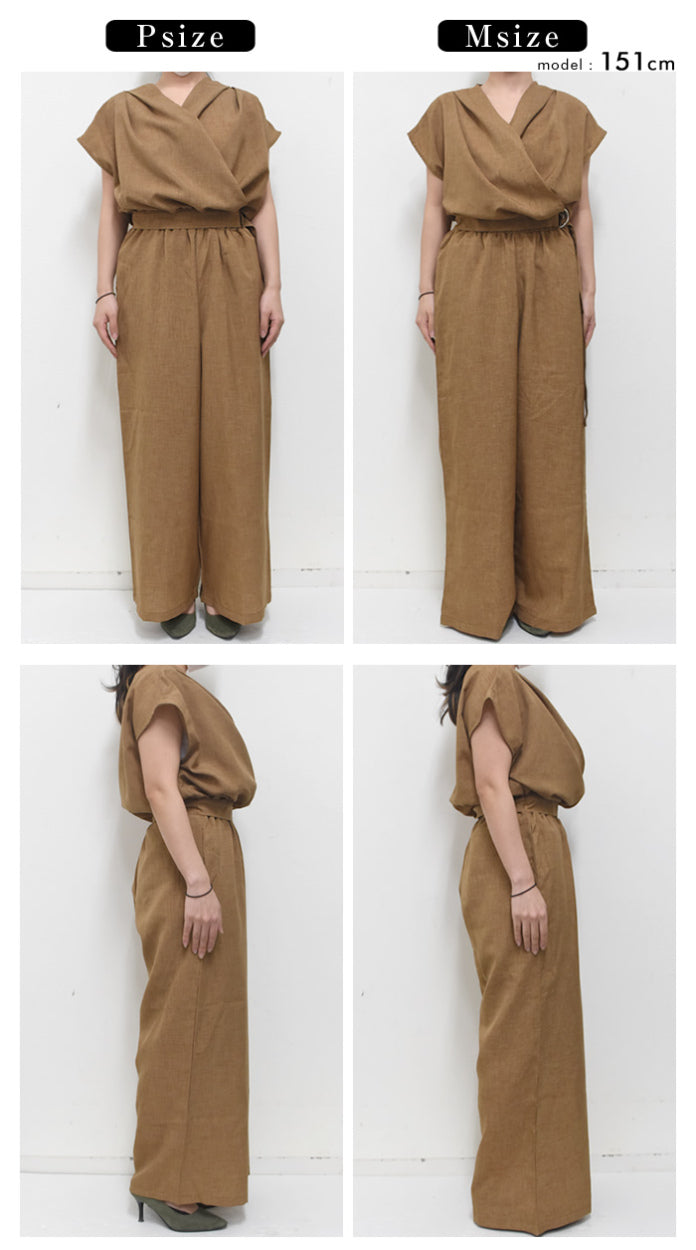 アクアガレージ aquagarage カシュクールオールインワン （キャメル） キャメル