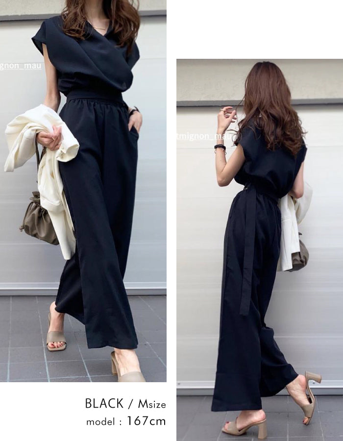 アクアガレージ aquagarage カシュクールオールインワン （キャメル） キャメル