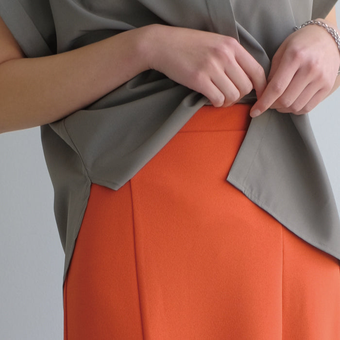 アクアガレージ aquagarage スカート ボトムス レディース 春 秋 マーメイドスカート （オレンジ） オレンジ