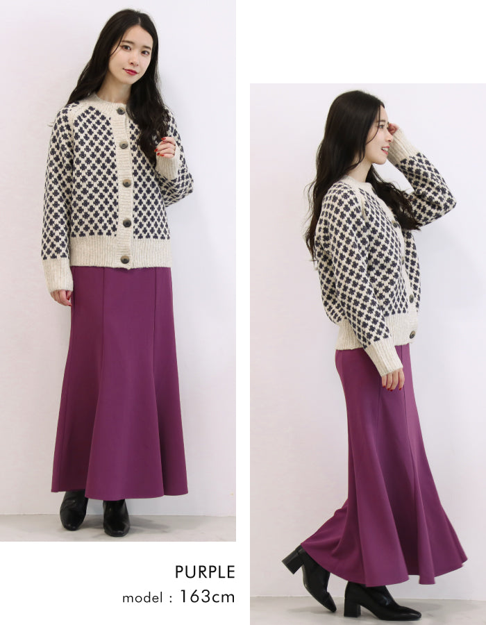 アクアガレージ aquagarage スカート ボトムス レディース 春 秋 マーメイドスカート （オレンジ） オレンジ