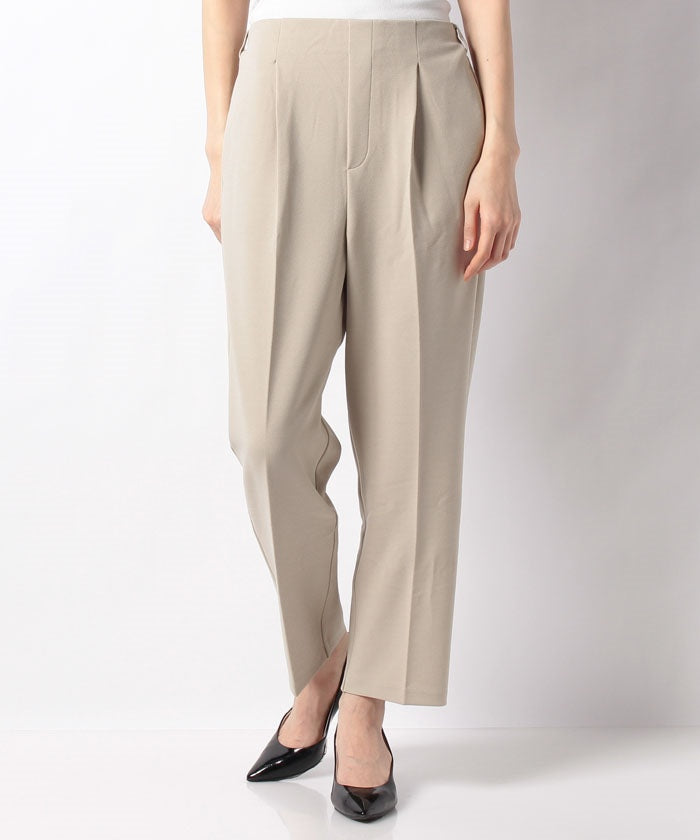 アクアガレージ aquagarage センタープレスタックパンツ 夏 パンツ