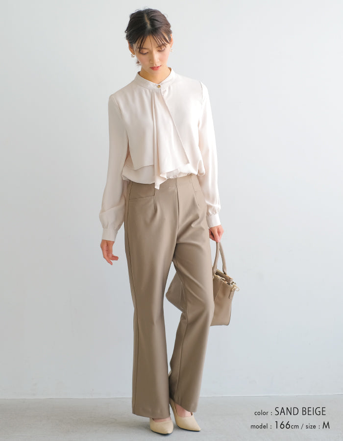 アクアガレージ aquagarage ブラウススカーフタイブラウス