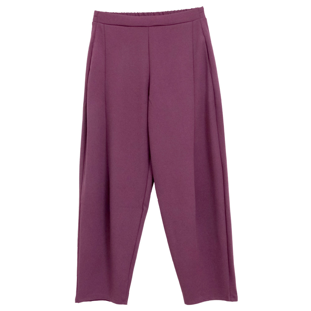 Aqua Garage Stretch Tapered Pants for Women, Spring, Summer, Autumn, Size M, Casual, Simple, Basic, Elongates Legs, Improves Style, Covers Body Shape