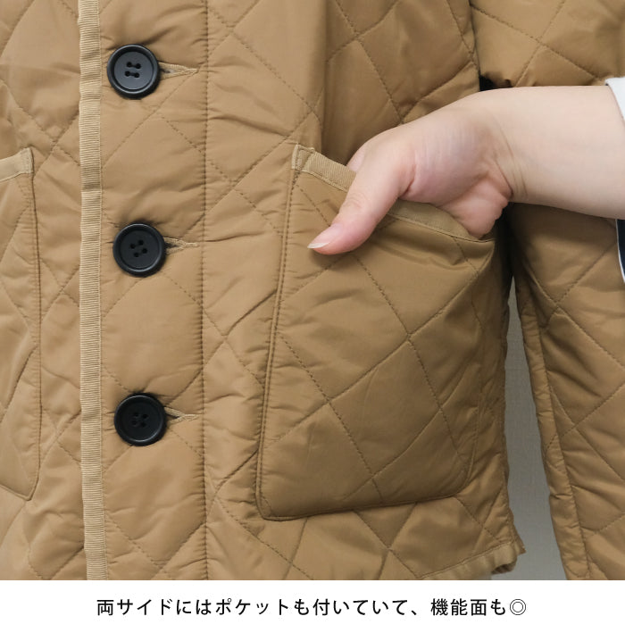 アクアガレージ aquagarage 裏ファーノーカラージャケット
