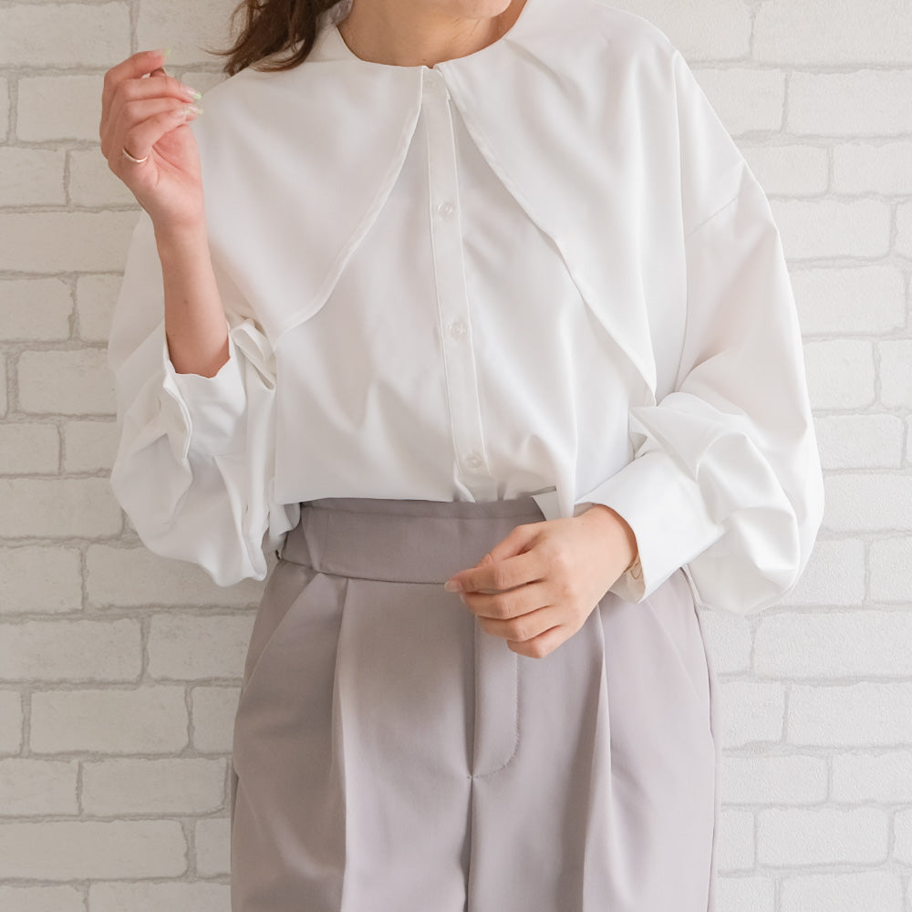 Aquagarage Aquagarage Cape套裝襯衫女士春季 /秋季 /冬季
