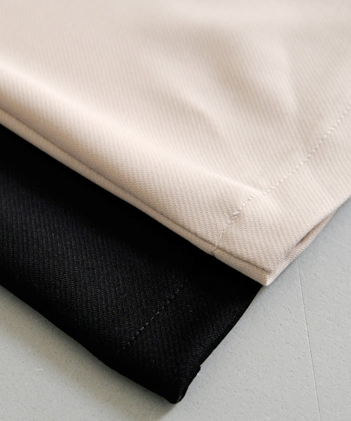 Aqua Garage Cut Twill Jumper Skirt Spring Summer Autumn Winter