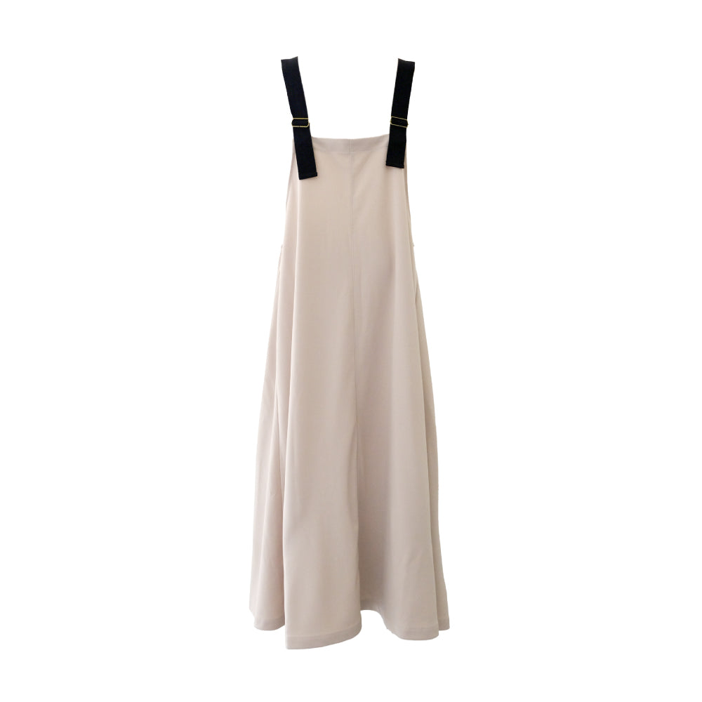 Aqua Garage Cut Twill Jumper Skirt Spring Summer Autumn Winter