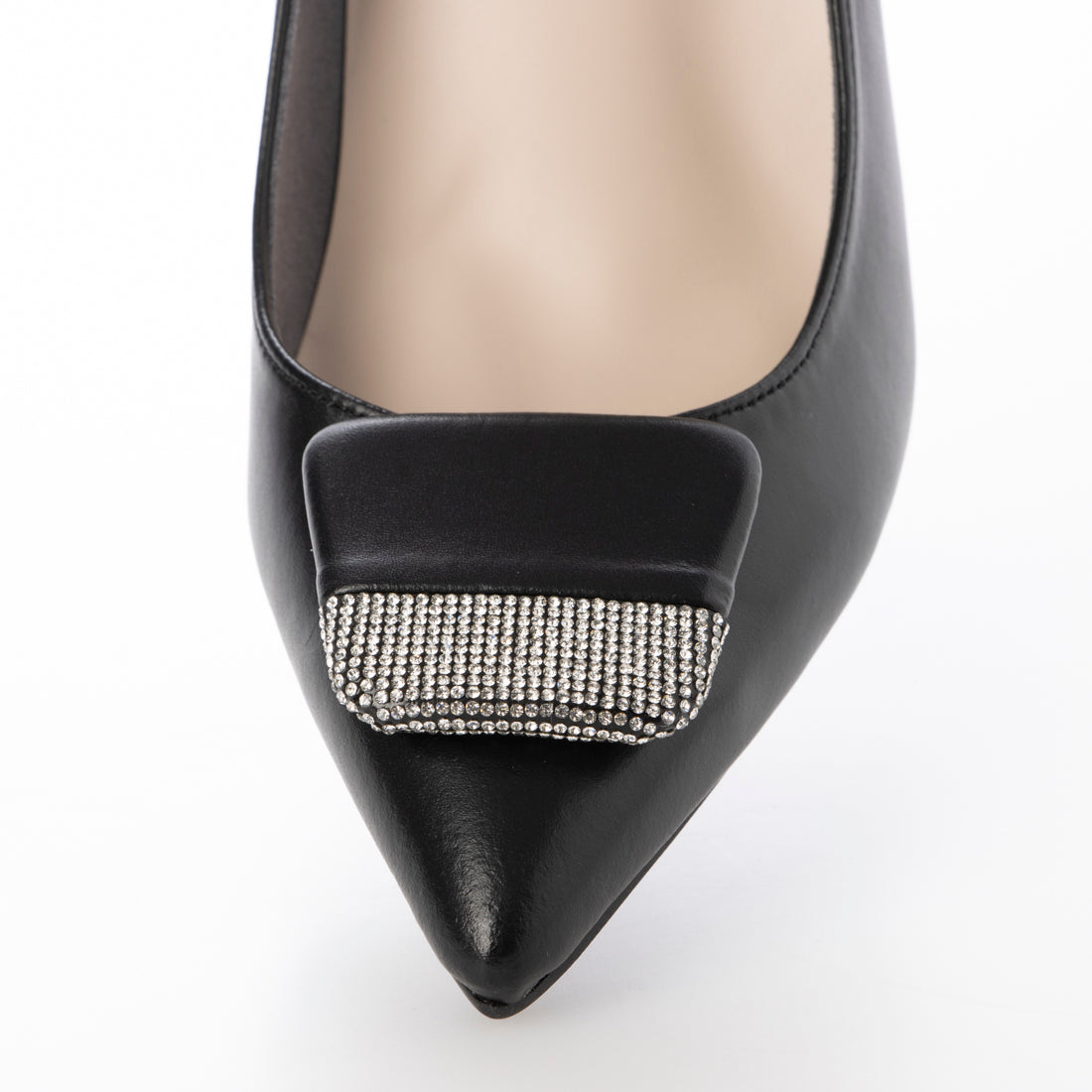 artemis by DIANA Artemis by DIANA Limited Edition Web Color Rhinestone Buckle Pointed Toe Pumps