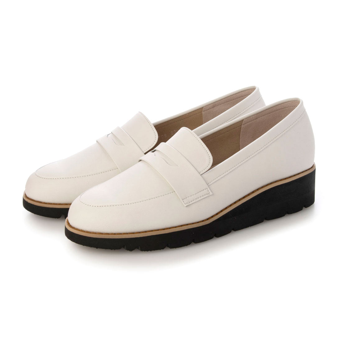 Artemis by DIANA thick-soled coin loafers