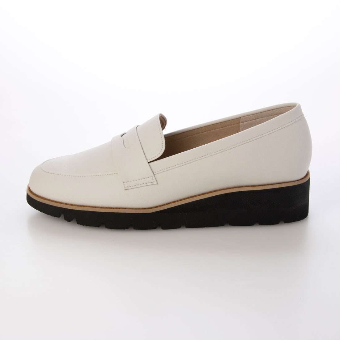 Artemis by DIANA thick-soled coin loafers