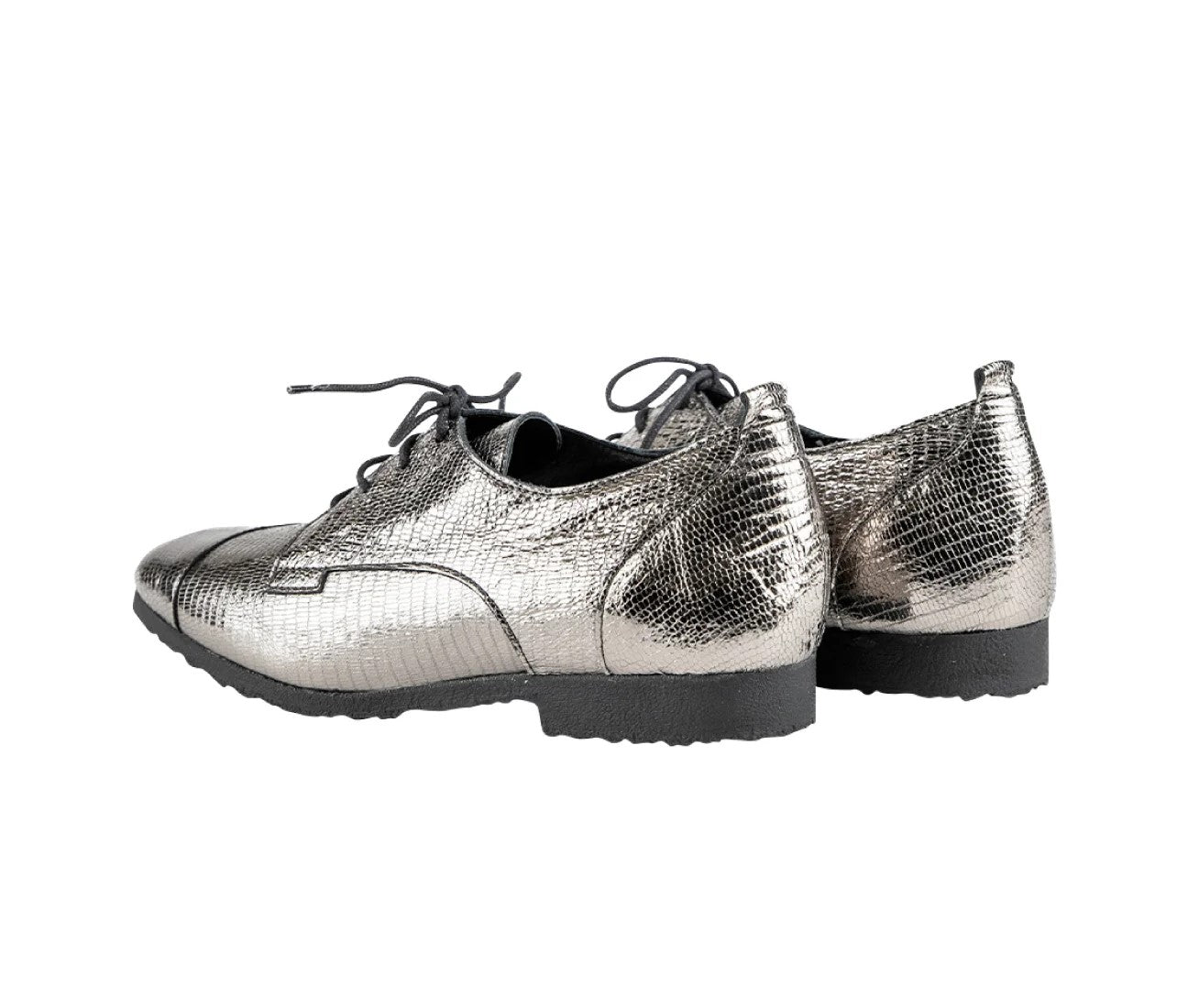 Alshu arche 【New with defects】 SADBYE Lace-up Shoes silver/black