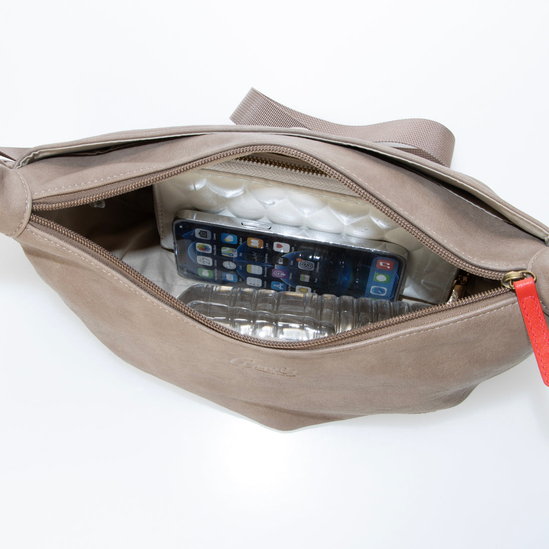 アーニーアーノルドパーマー arnie arnold palmer ソフトタッチ半月型ショルダー （ベージュ） ベージュ