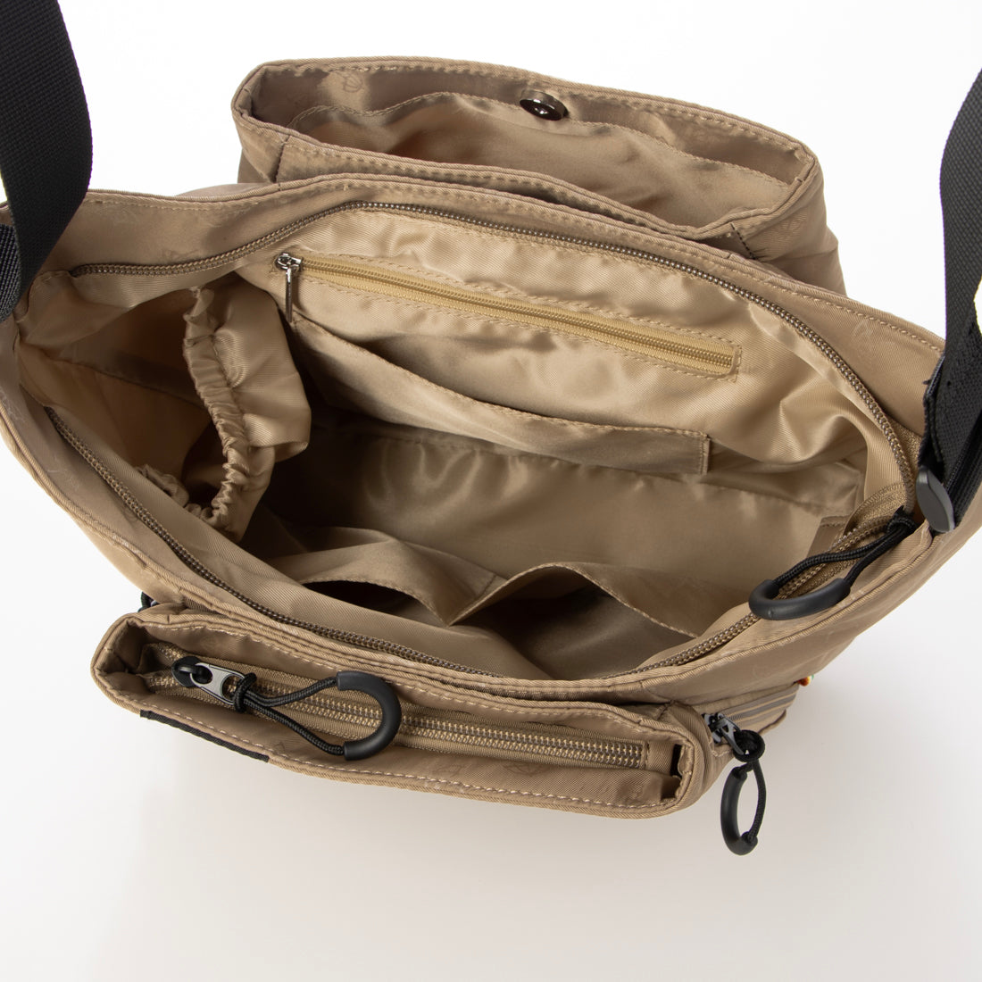 アーニーアーノルドパーマー arnie arnold palmer クリアプリント ショルダー 10ポケット （グレー） グレー