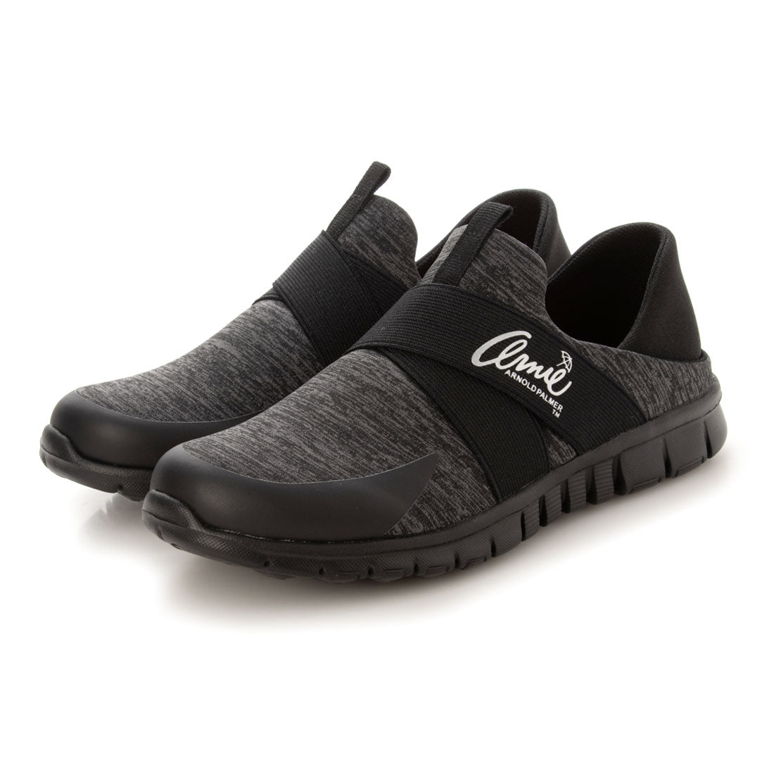 アーニーアーノルドパーマー arnie arnold palmer ゴアバンド軽量スリッポンスニーカー （ALL BLACK） ALL BLACK