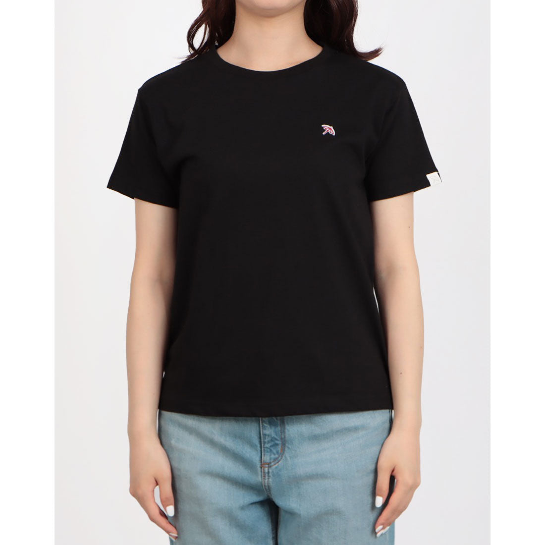 アーニーアーノルドパーマー arnie arnold palmer 6051980 T/C天竺フェルト刺繍Tシャツ （ブラック） ブラック