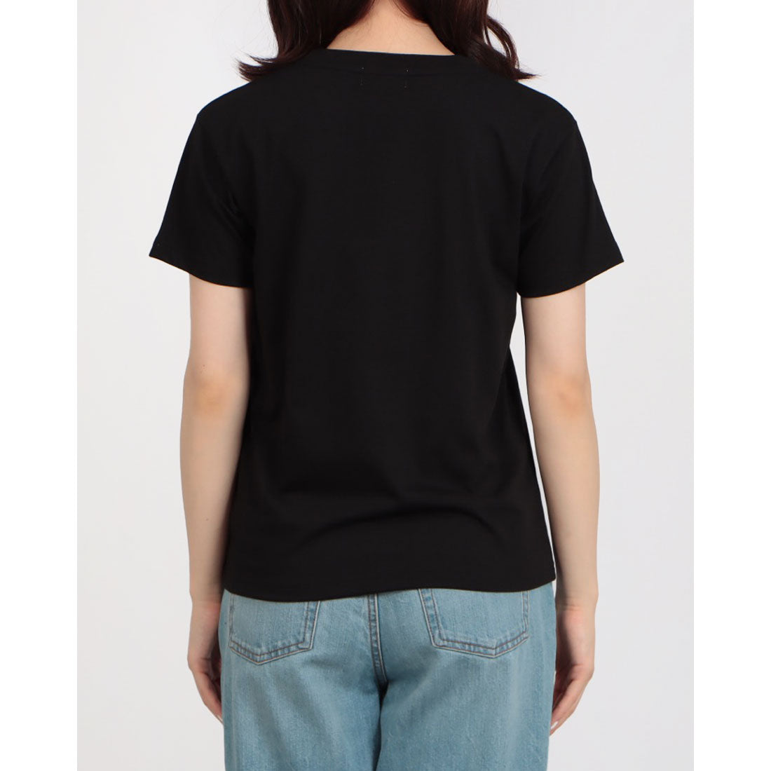 アーニーアーノルドパーマー arnie arnold palmer 6051980 T/C天竺フェルト刺繍Tシャツ （ブラック） ブラック