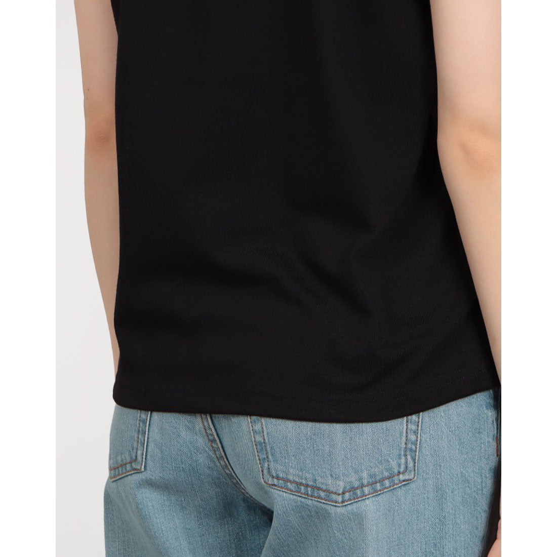 アーニーアーノルドパーマー arnie arnold palmer 6051980 T/C天竺フェルト刺繍Tシャツ （ブラック） ブラック