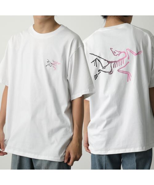 アークテリクス ARC'TERYX ARCTERYX Tシャツ Kragg Cotton Logo SS クラッグ X000008464 （WHITE-LIGHT/SOUL-ホワイト） WHITE-LIGHT/SOUL-ホワイト