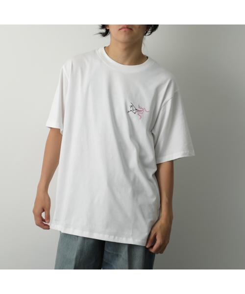 アークテリクス ARC'TERYX ARCTERYX Tシャツ Kragg Cotton Logo SS クラッグ X000008464 （WHITE-LIGHT/SOUL-ホワイト） WHITE-LIGHT/SOUL-ホワイト