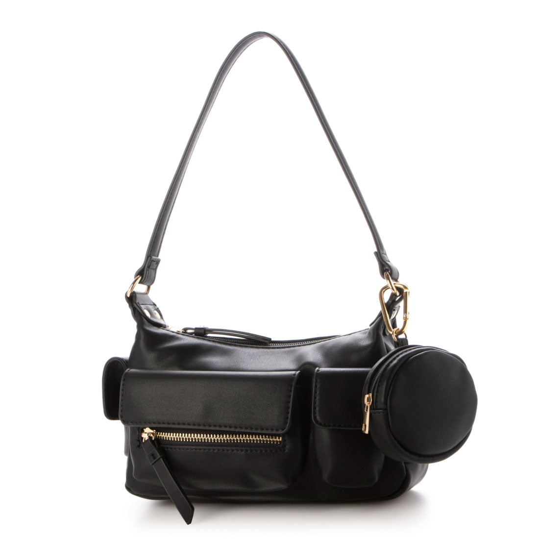 アルシーヴ archives ポケットHOBOバッグ （BLK） BLK