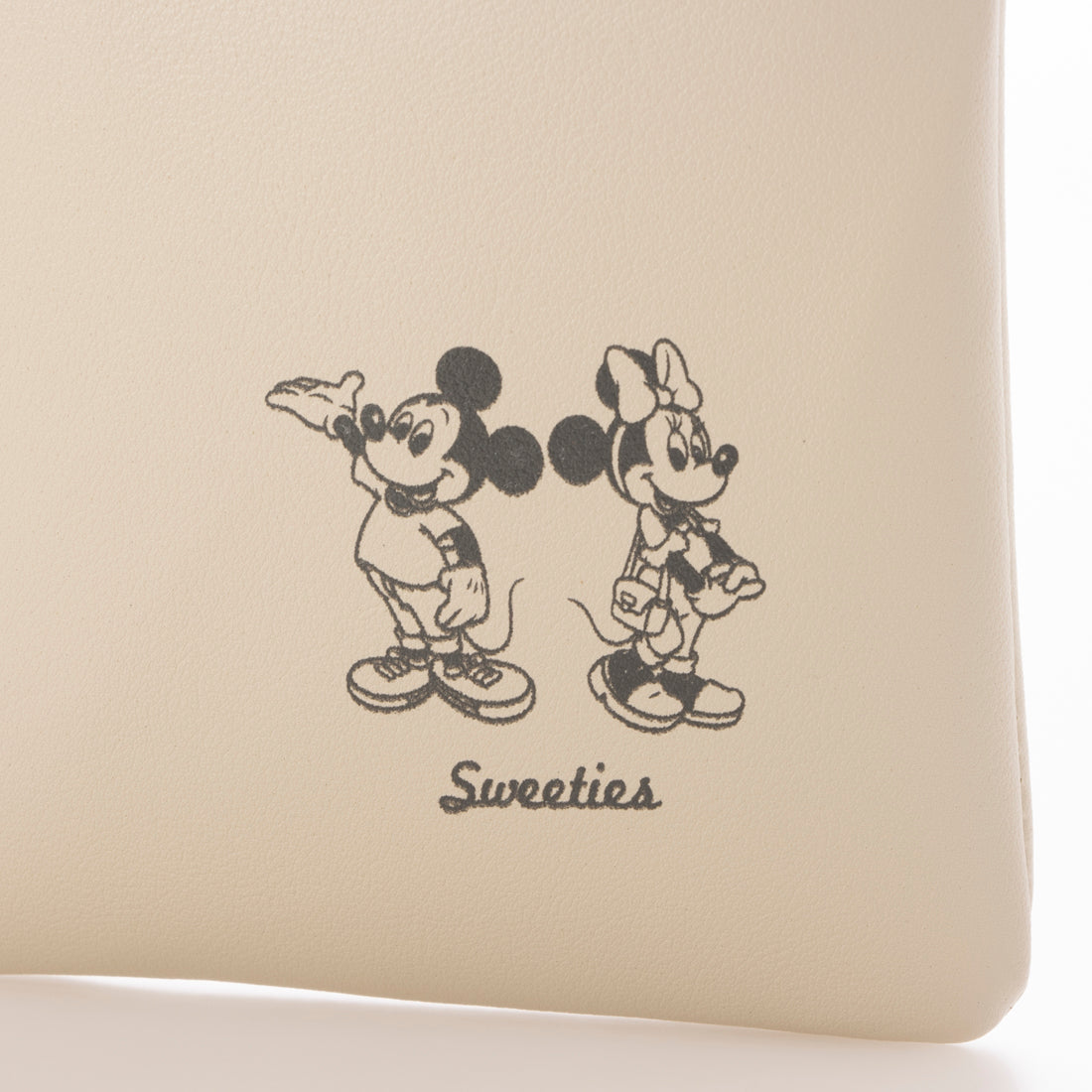 アルシーヴ archives MICKEY&MINNIE/合皮スマホショルダー （IVORY） IVORY