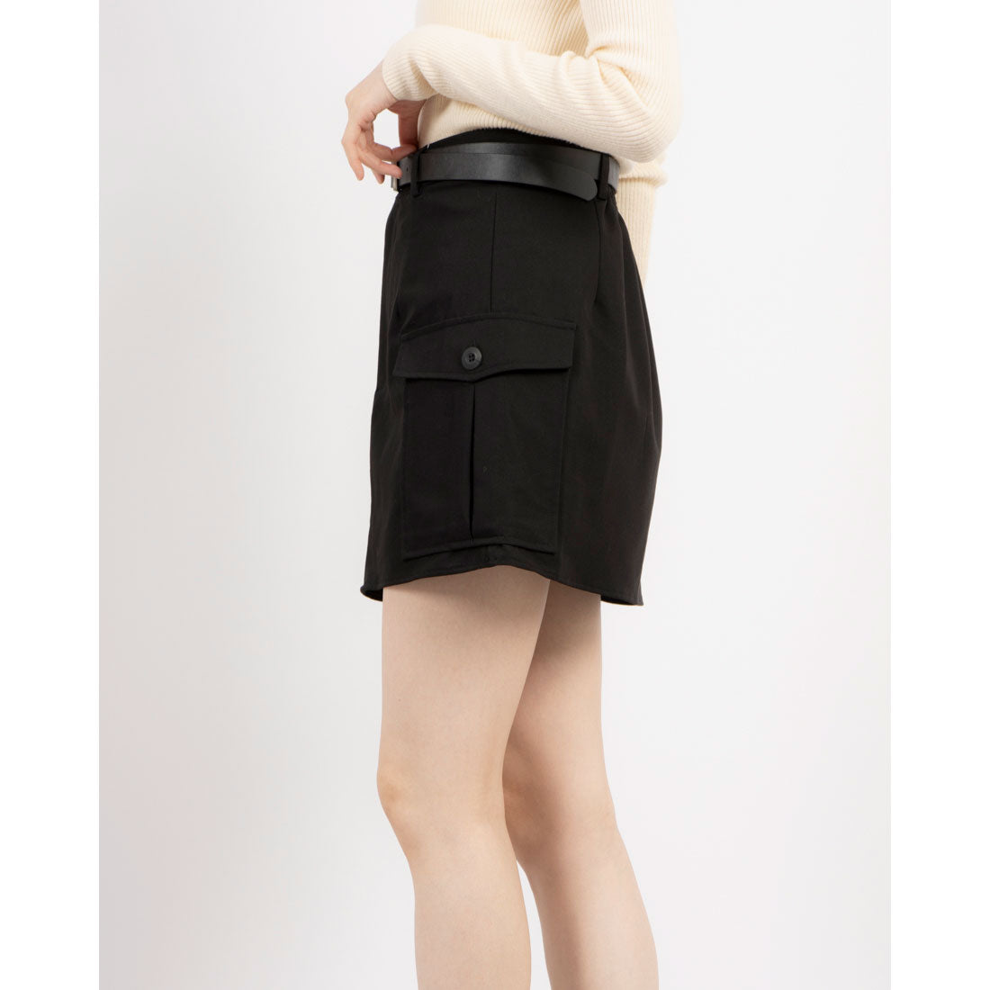 archives archives cargo mini skirt