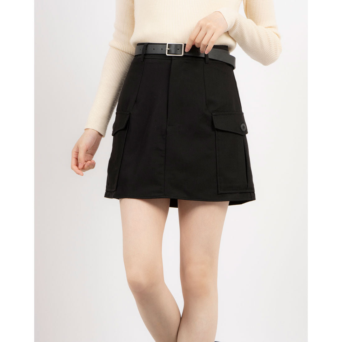 archives archives cargo mini skirt