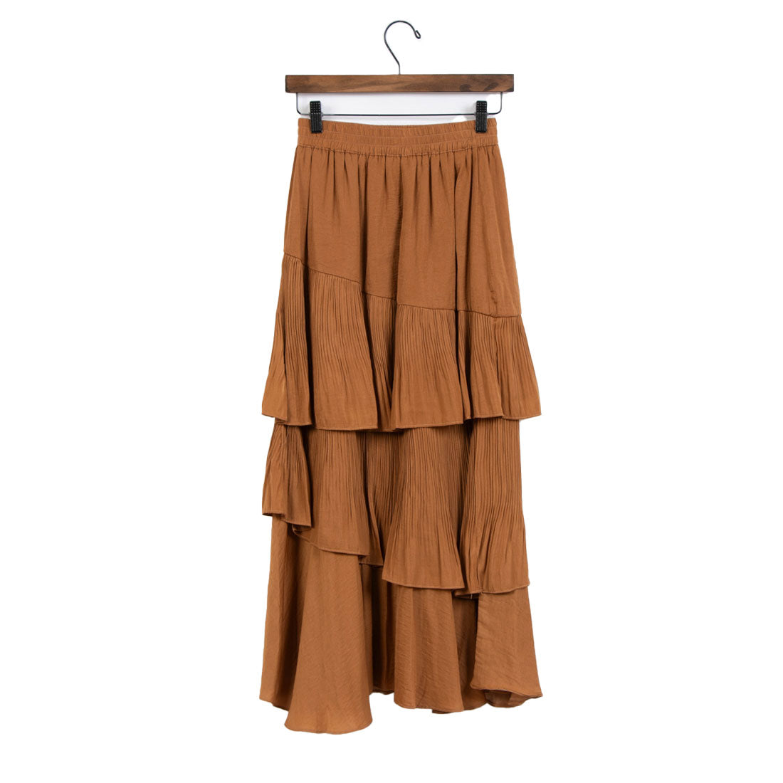 アルシーヴ archives マットサテンアシメフリルティアードスカート （GRY） GRY