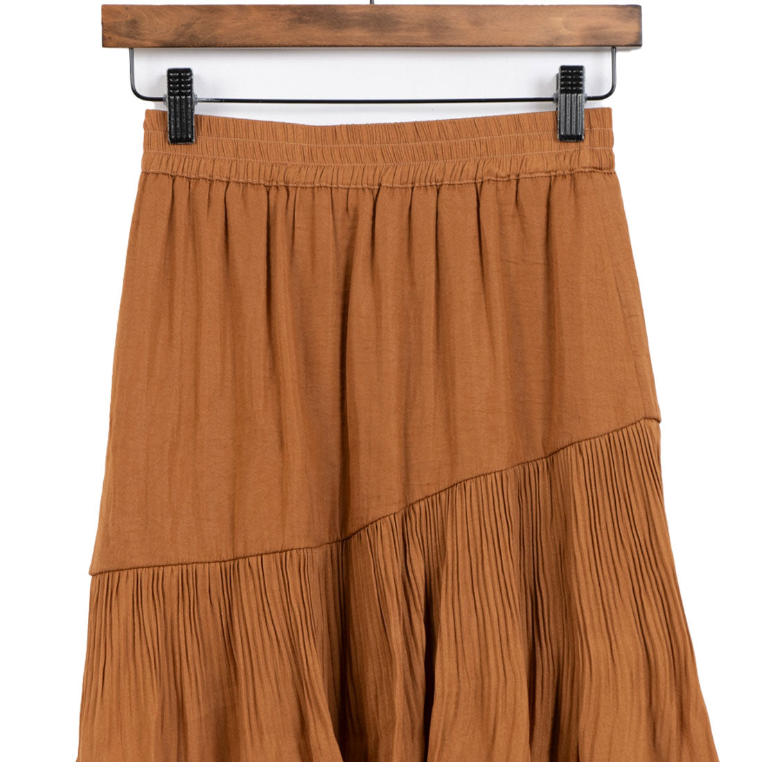 アルシーヴ archives マットサテンアシメフリルティアードスカート （GRY） GRY