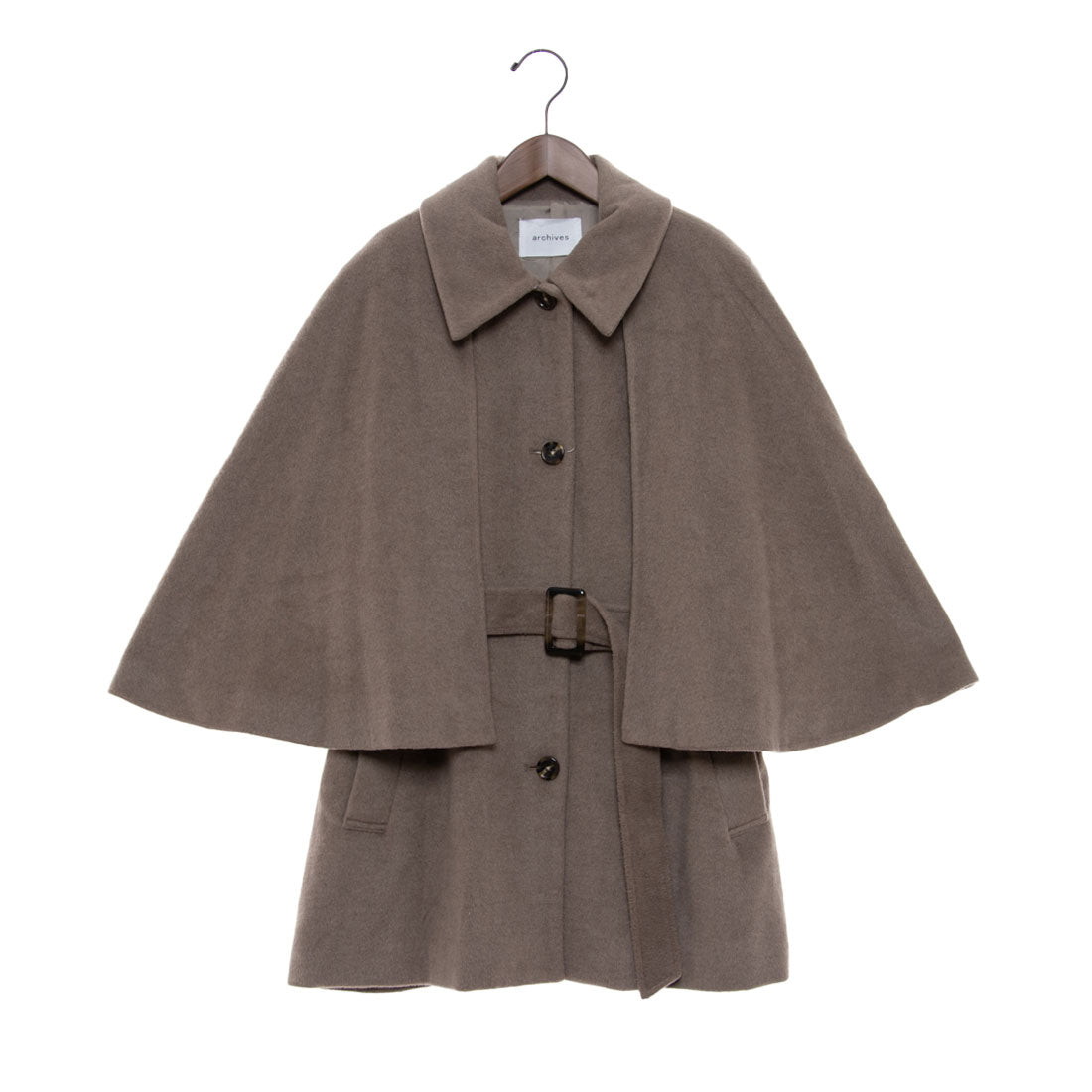 アルシーヴ archives 2wayケープミドルコート